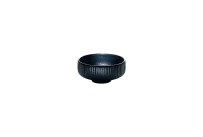Nara, Dip-Schälchen rund Relief ø 80 mm / 0,12 l schwarz
