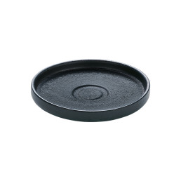 Nara, Untertasse ø 150 mm schwarz