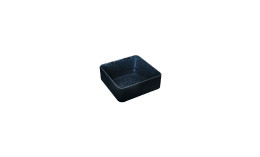 Nara, Schale tief eckig 90 x 90 mm / 0,19 l schwarz