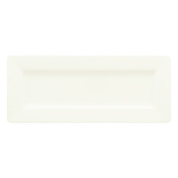 Core, Teller rechteckig 290 x 120 mm Ivoris weiß