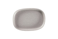 Ease, Platte oval tief 332 x 232 mm / 1,95 l clay grey