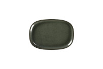 Ease, Platte oval flach 261 x 180 mm caldera green