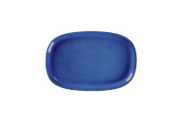 Ease, Platte oval flach 302 x 200 mm cobalt blue