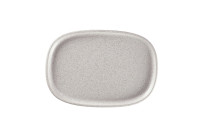 Ease, Platte oval flach 332 x 230 mm clay grey