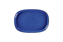 Ease, Platte oval flach 332 x 230 mm cobalt blue