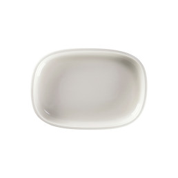 Ease, Platte oval tief 260 x 183 mm / 1,12 l weiß