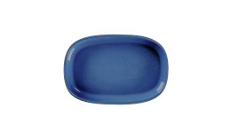 Ease, Platte oval tief 300 x 204 mm / 1,50 l cobalt blue