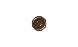 Ease, Espressountertasse ø 130 mm rust brown