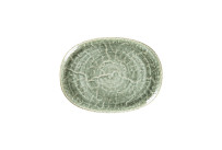 Krush, Coupplatte oval 280 x 205 mm Sage green