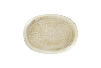 Krush, Coupplatte oval 320 x 240 mm Vanilla beige