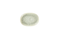 Krush, Untertasse oval 190 x 140 mm Celadon green