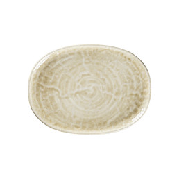Krush, Coupplatte oval 280 x 205 mm Vanilla beige