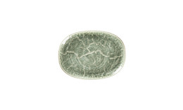 Krush, Coupplatte oval 250 x 190 mm Sage green