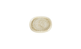 Krush, Untertasse oval 190 x 140 mm Vanilla beige