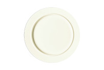 Nordic, Teller flach mit Rand ø 240 mm creme