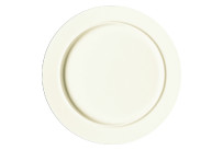 Nordic, Teller flach mit Rand ø 280 mm creme