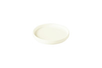 Nordic, Teller flach ohne Rand ø 160 mm creme auch als Deckel für Schale NOBW16