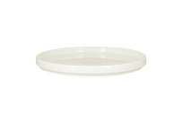 Nordic, Teller flach ohne Rand ø 270 mm creme auch als Deckel für Teller tief NODP27