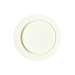 Nordic, Teller flach mit Rand ø 280 mm creme