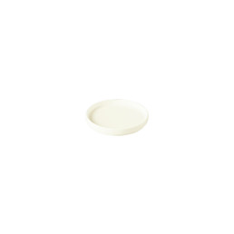 Nordic, Teller flach ohne Rand ø 120 mm creme auch als Deckel für Schale NOBW12