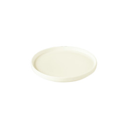 Nordic, Teller flach ohne Rand ø 230 mm creme auch als Deckel für Teller tief NODP23