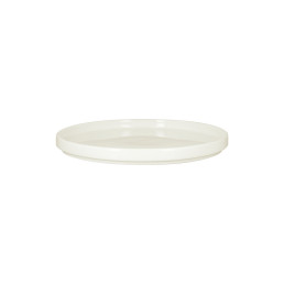 Nordic, Teller flach ohne Rand ø 270 mm creme auch als Deckel für Teller tief NODP27