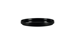 Nordic, Teller flach ohne Rand / Deckel ø 200 mm schwarz für NODP20