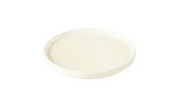 Nordic, Teller flach ohne Rand ø 230 mm creme auch als Deckel für Teller tief NODP23