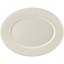 Spectra, Platte oval 358 x 269 x 22 mm weiß