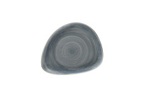 Spot, Teller flach organisch 240 x 194 mm jade blue