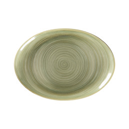 Spot, Platte oval 320 x 230 mm emerald green