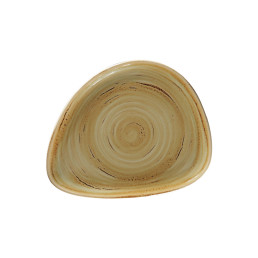 Spot, Teller flach organisch 240 x 194 mm garnet beige