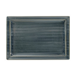 Spot, Teller flach rechteckig 336 x 232 mm jade blue