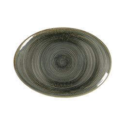 Spot, Platte oval 320 x 230 mm peridot green
