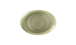Spot, Platte oval 320 x 230 mm emerald green