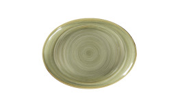 Spot, Platte oval 360 x 270 mm emerald green