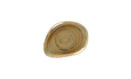 Spot, Teller flach organisch 219 x 165 mm garnet beige
