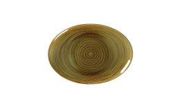 Spot, Platte oval 320 x 230 mm garnet beige