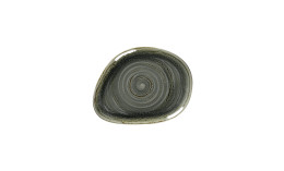 Spot, Teller flach organisch 219 x 165 mm peridot green