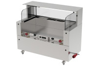 Frontcooking Station acs 1500 d3 / mit Aufsatz / 3 x varithek