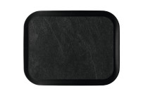 Tablett Rocca Grain Pye Classic Plus 460 x 360 mm schwarz / Slate