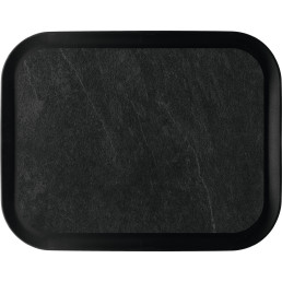 Tablett Rocca Grain Pye Classic Plus 460 x 360 mm schwarz / Slate