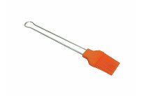 Silikon-Pinsel Breite 50 mm orange mit Edelstahlstiel, 5-reihig