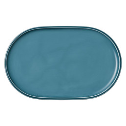 Companion, Coupplatte oval 300 x 194 mm petrol