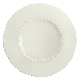 Create, Teller flach mit Fahne Relief ø 293 mm