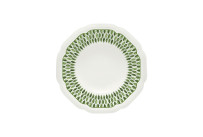 Floral Charm, Coupteller tief rund mit Relief ø 200 mm / 0,30 l green