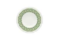 Floral Charm, Coupteller tief rund mit Relief ø 200 mm / 0,30 l green