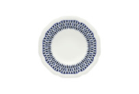Floral Charm, Coupteller tief rund mit Relief ø 200 mm / 0,30 l blue