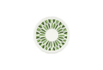 Floral Charm, Kombi-Untertasse rund mit Relief ø 160 mm green