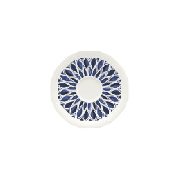 Floral Charm, Untertasse rund mit Relief ø 131 mm blue